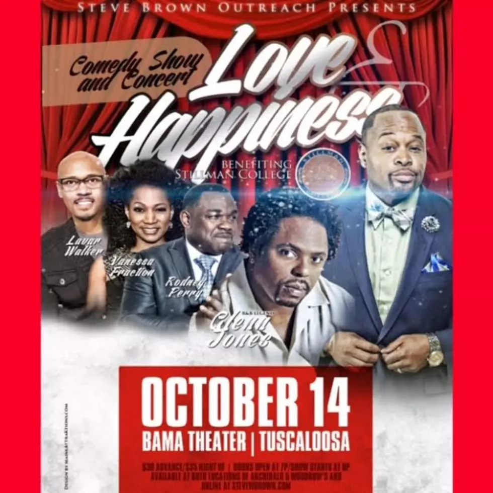 Steve Brown Gives Back to Stillman College with Love and Happiness Comedy Show