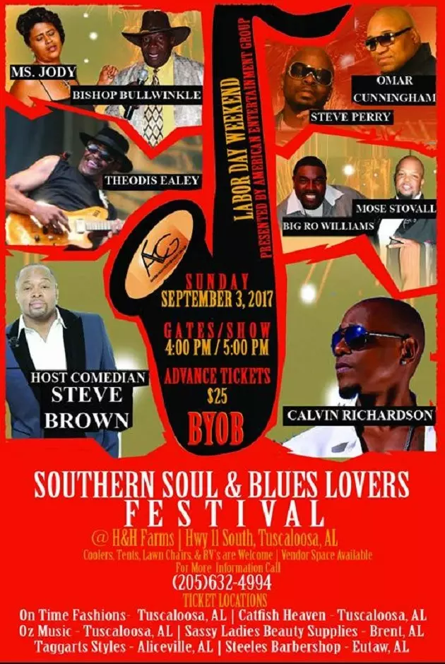 WTUG&#8217;S Me PLUS 3 Contest Southern Soul and Blues Lovers Festeval!