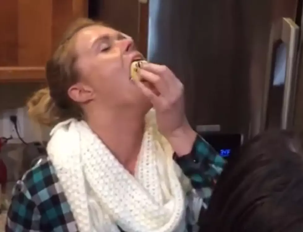 Look Out, Magic Man! Woman Swallows an Entire Stick of Butter!