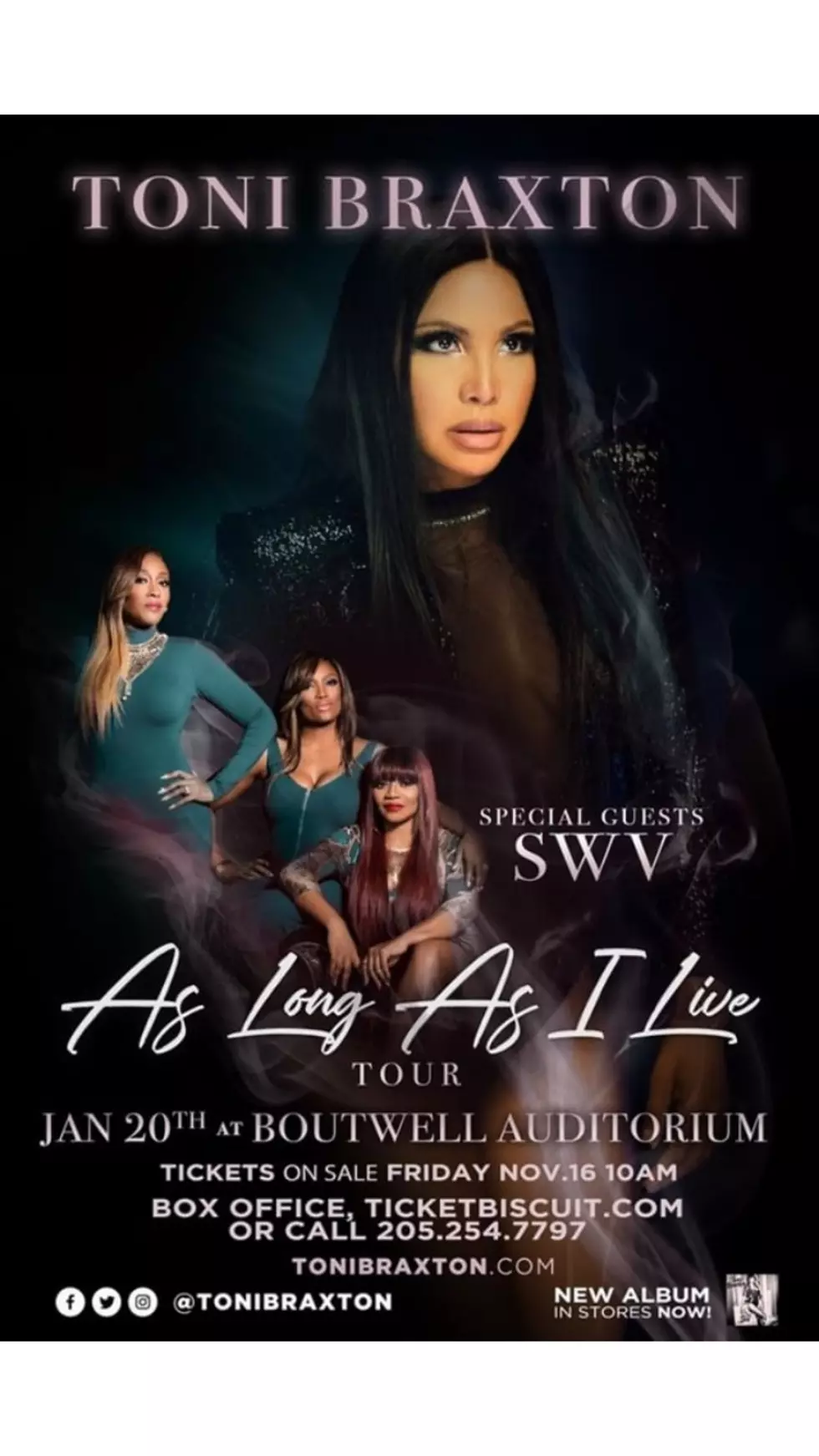 Win Tickets to See Toni Braxton and SWV!