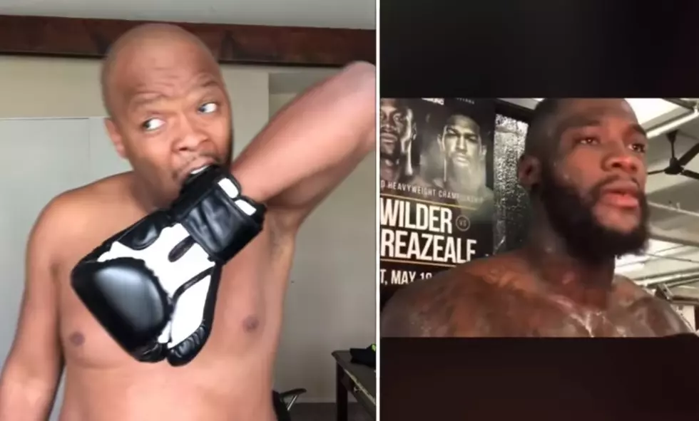 Comedian KevOnStage Has Hilarious Reaction to Deontay Wilder Interview