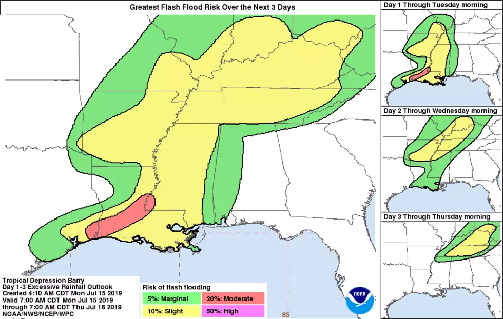 Monday July 15th Weather &#038; Barry Update