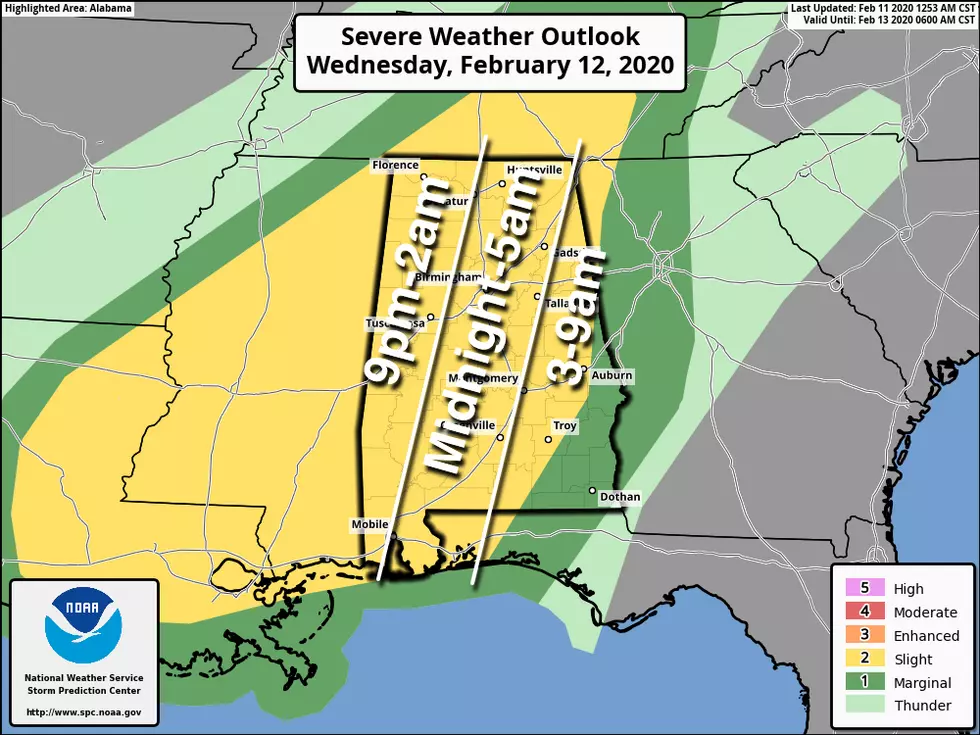 Tuesday Morning Update On Flood Potential & Potential For Severe Weather