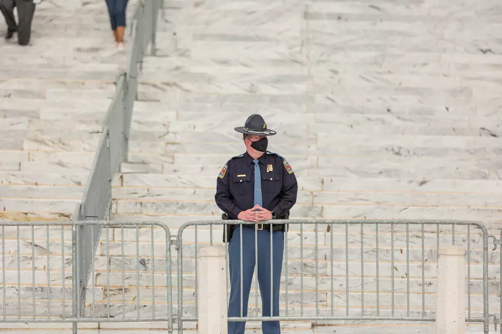 Substance Splattered Over the Steps at AL Capitol Investigated