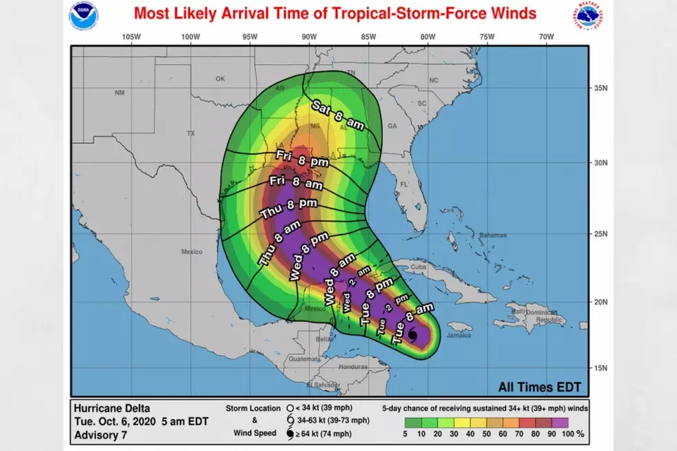 Intensified Delta Could Take Aim at the Northern Gulf Coast