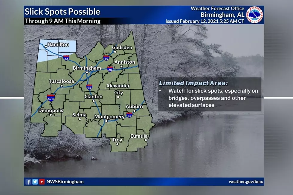 Freezing Rain Potential for Portions of Alabama This Morning