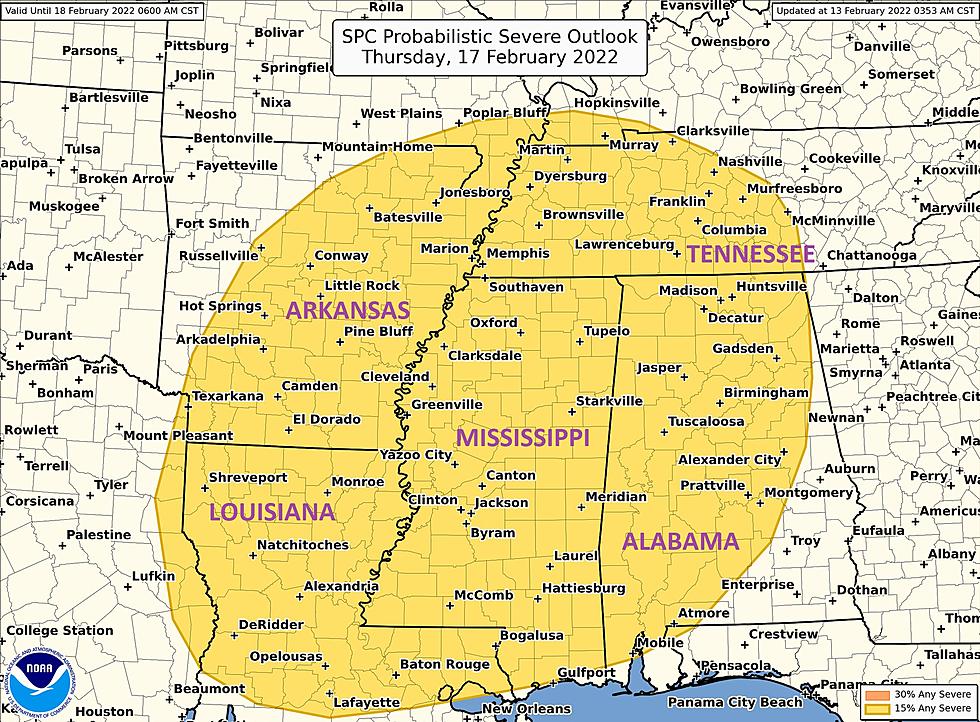 Central, West Alabama Prepares for Possible Severe Weather on Thursday