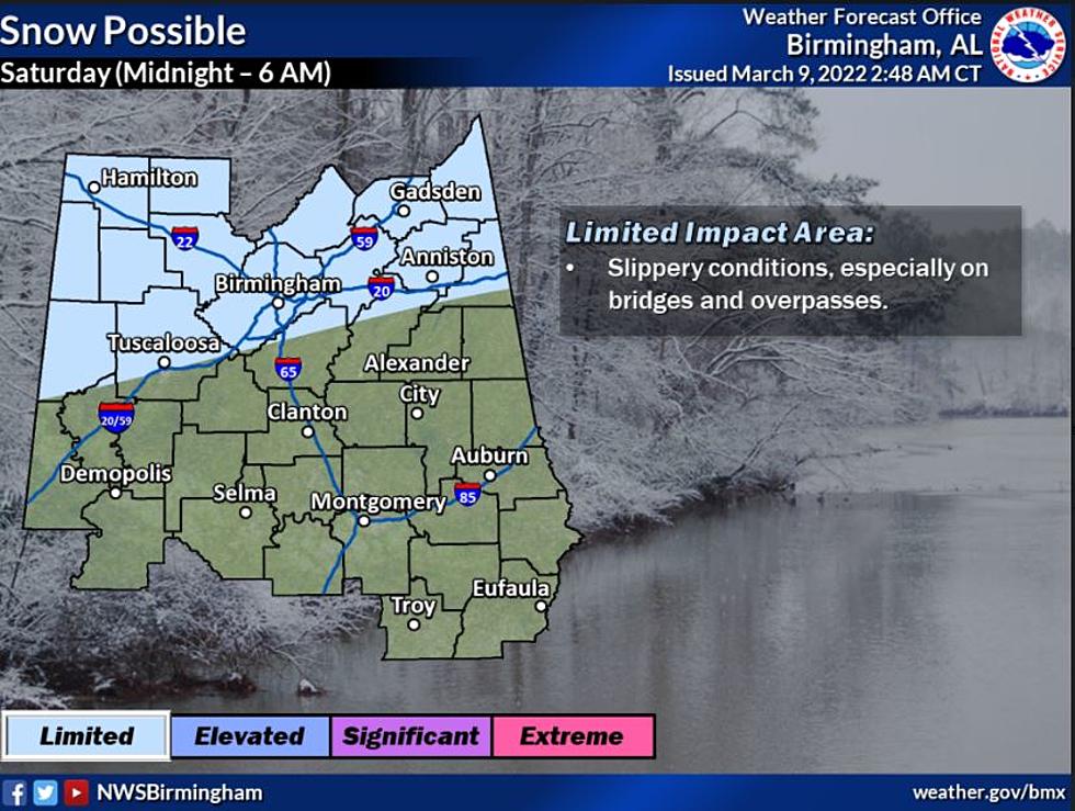 Central, West Alabama Should Prepare for a Deep Freeze This Weekend