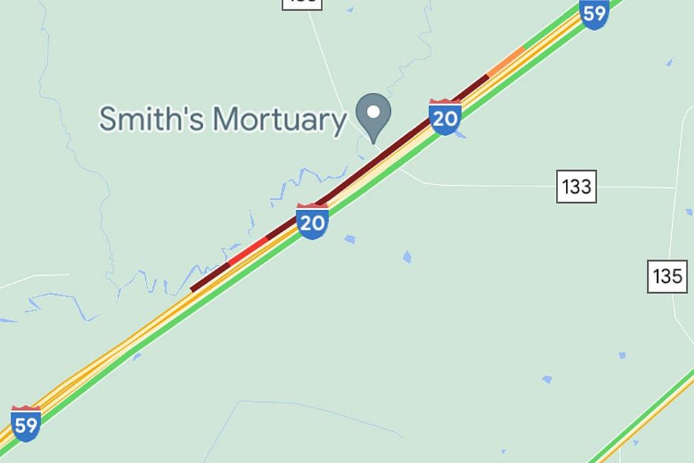 Wreck Closes Interstate 20/59 Westbound at Boligee, Alabama