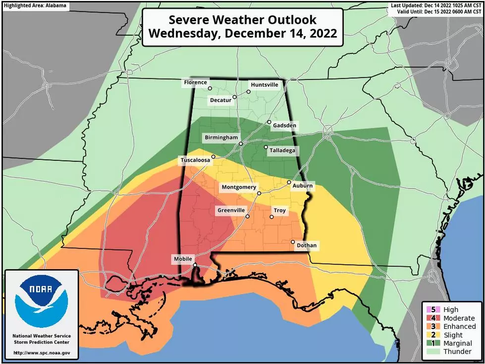 Active Weather Day Ahead Includes Threats of Flooding, Tornadoes