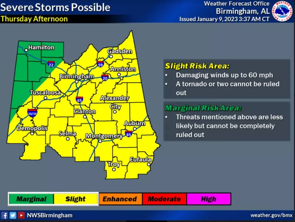 Alabamians Stay Aware: Severe Weather Threat Later This Week
