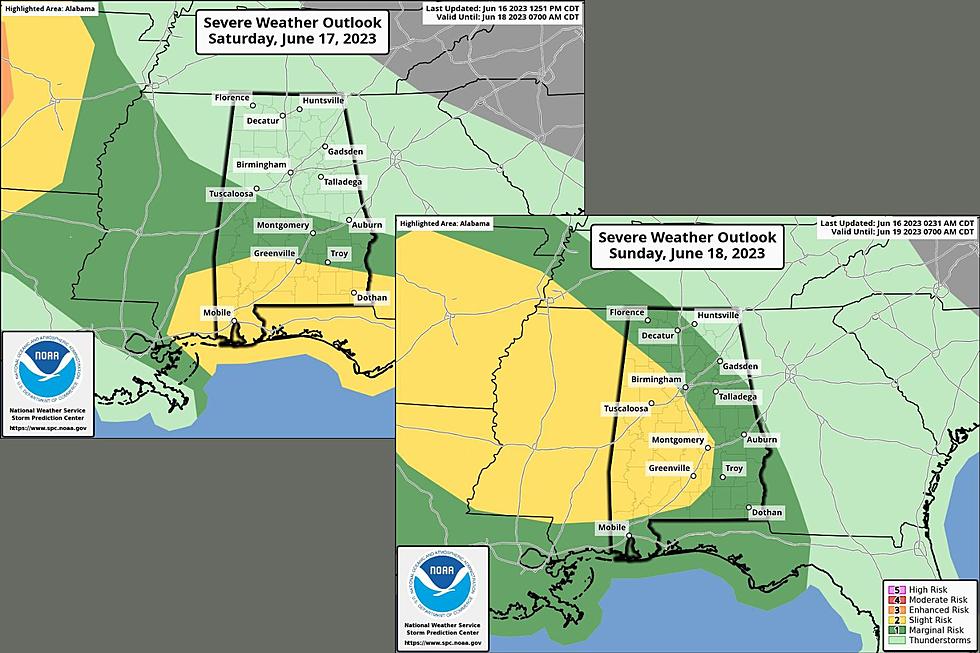 Alabama’s Severe Weather Threat Continues Throughout the Weekend
