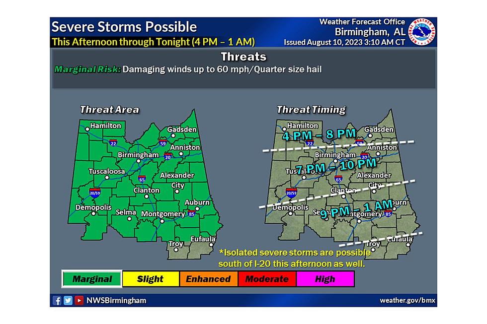 Next Several Days: Alabamians Can Expect Rounds of Thunderstorms