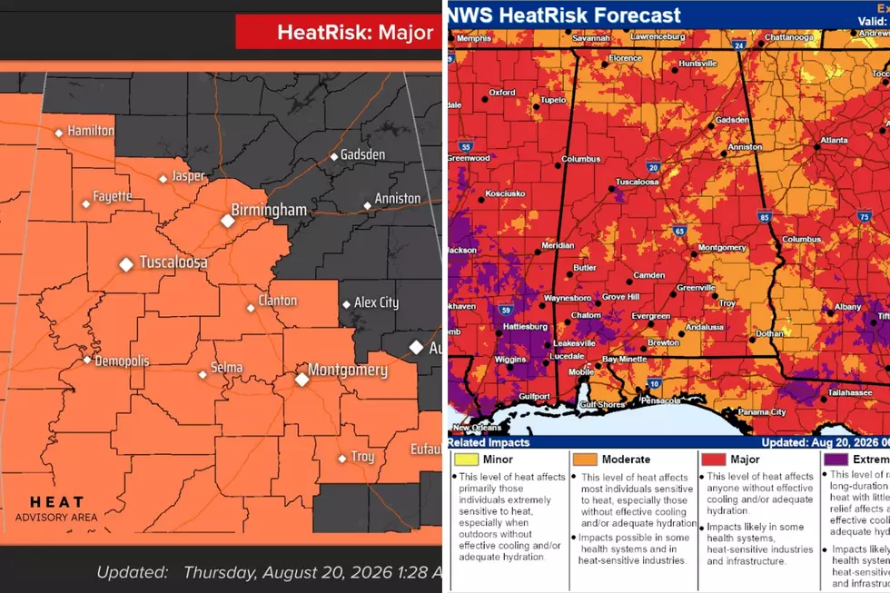 More Heat Ahead as West Alabama Advisory Gets Extended