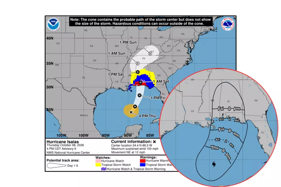 Hurricane Isaias Strengthens to Category 2 as Alabama Prepares
