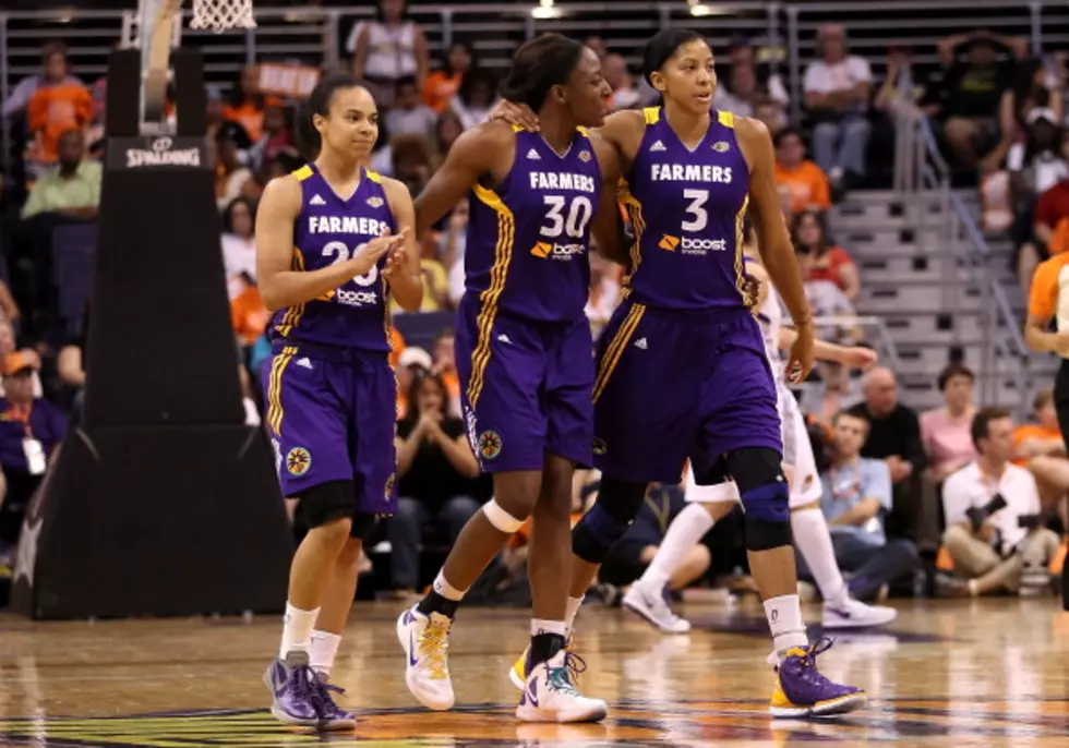 Sparks Win Playoff Tune-Up Over Lynx