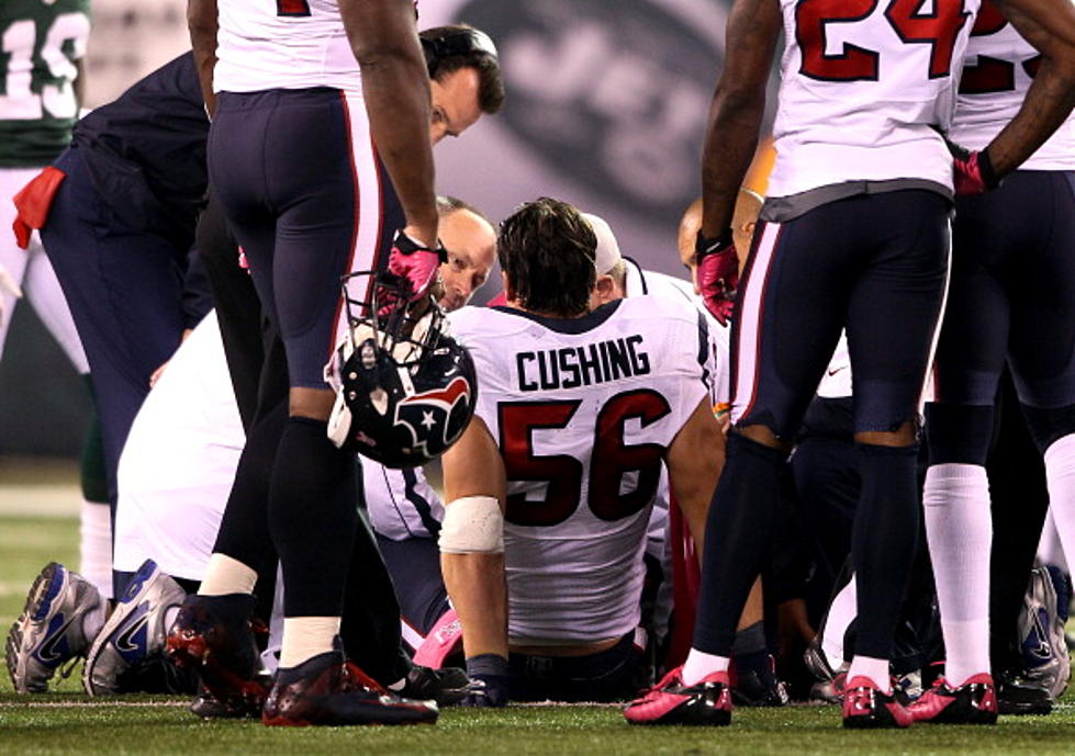 NFL Reviewing New York Jet’s Matt Slauson’s Block on Houston Texans’ Brian Cushing