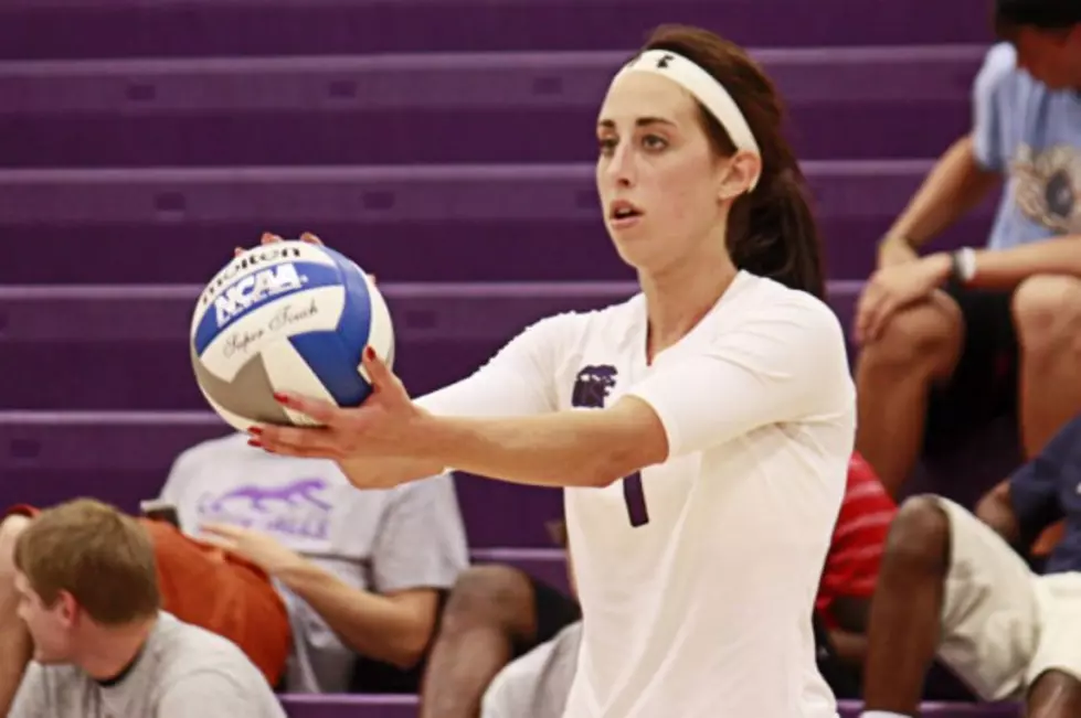 Cougars Drop Four Set Battle to Golden Eagles