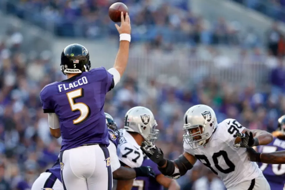 Durable Flacco Gives Ravens Edge Against Steelers
