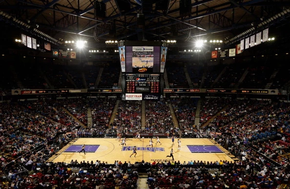 A general view of the Sacramento Kings 