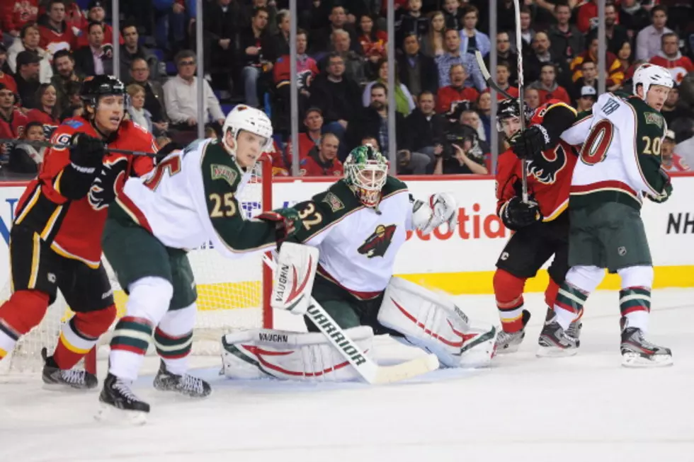 Flames Score Two Goals In Third To Fend Off Wild