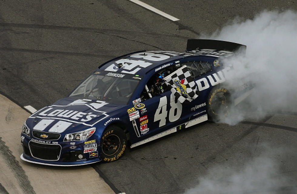Clock Strikes Eight For Jimmie Johnson At Martinsville