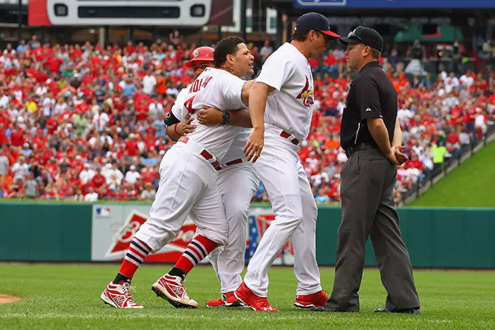 Cards C Molina Suspended 1 Game for Contacting Ump