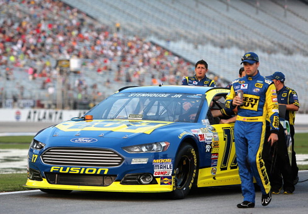 Stenhouse Claims 1st Cup Pole At Atlanta