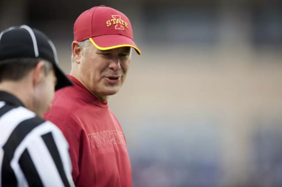 Iowa State Head Football Coach Paul Rhoads Rants After Loss