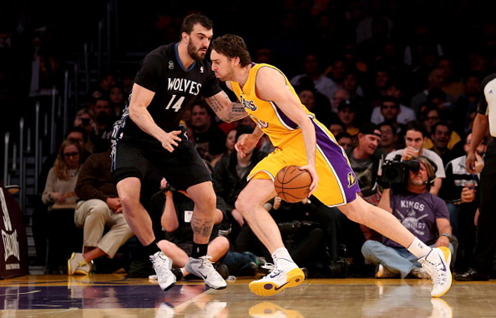 Lakers Outlast Wolves