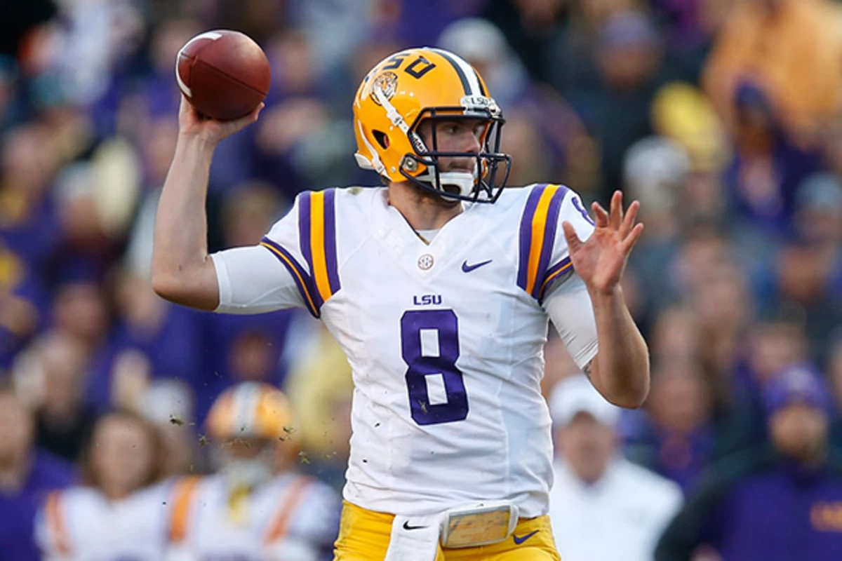 Zach Mettenberger's LSU Career Ends with Knee Injury
