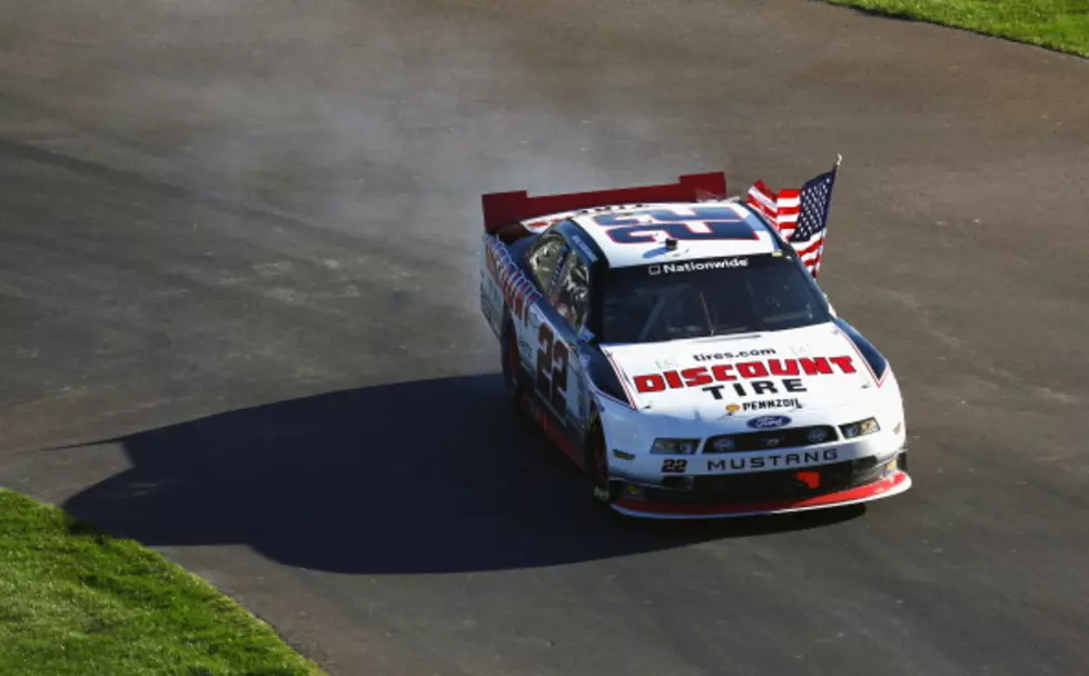 Keselowski Holds On For Nationwide Win In Vegas