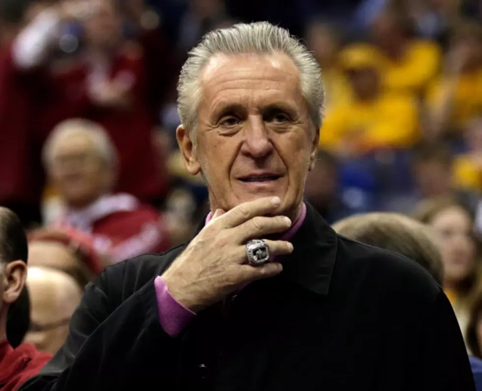 Miami Heat President Pat Riley Makes Stopover in Sioux Falls to See Skyforce