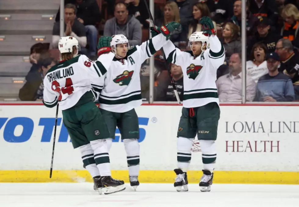 Pominville&#8217;s Third Period Hat Trick Helps Wild Beat Pens 4-1