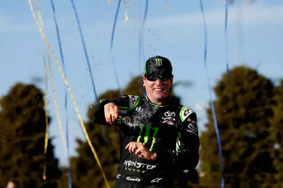 Kyle Busch Wins At Kansas, Elliott Tightens Points Lead