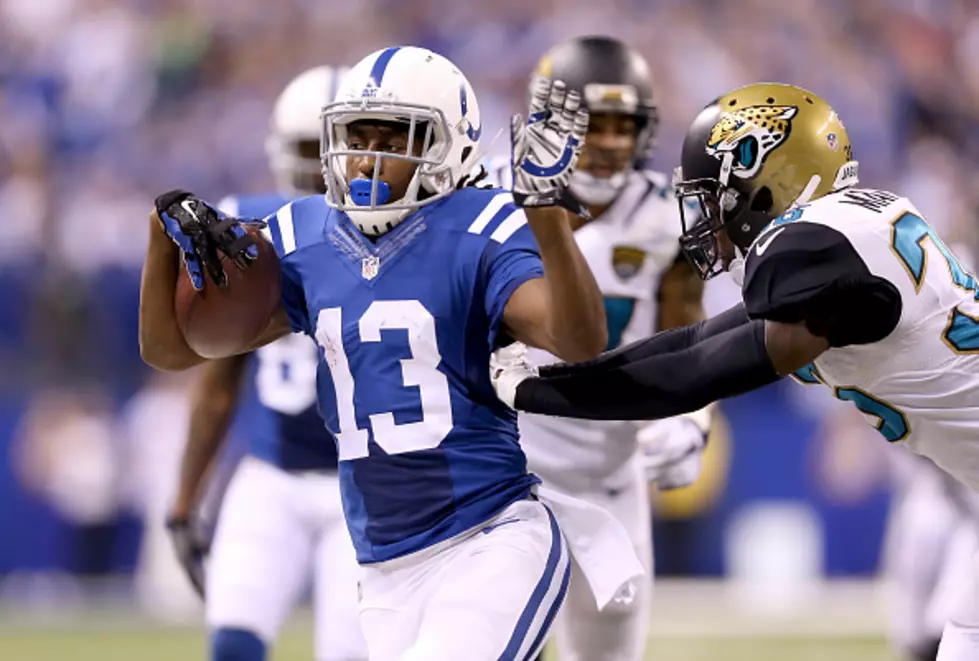 NFL Star TY Hilton Celebrates TD in Honor of his Newborn Baby Girl (VIDEO)