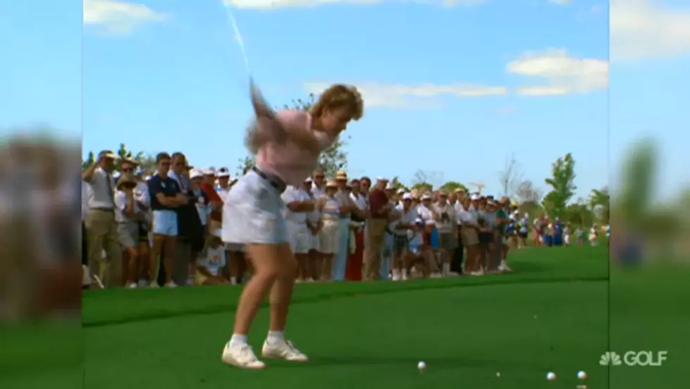 Watch as Golfer Drills Patrons on Consecutive Drives