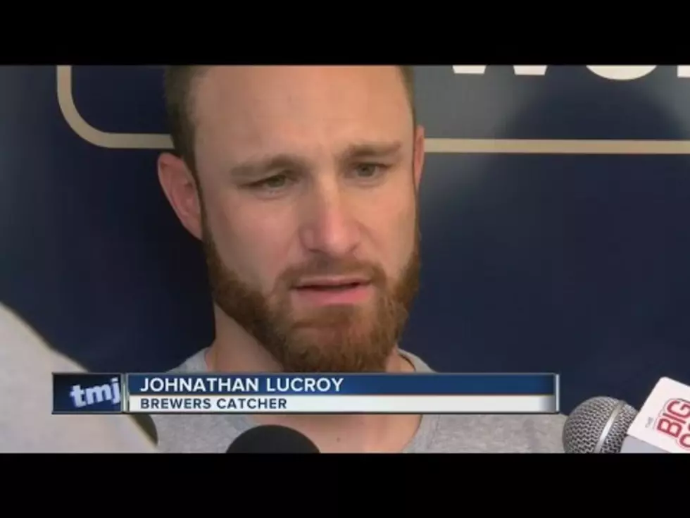 Video of Brewers Catcher Johnathan Lucroy Talking About Why He Vetoed his Trade to the Indians