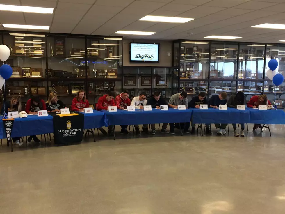 Sioux Falls Area Athletes Ink College Choices on National Signing Day