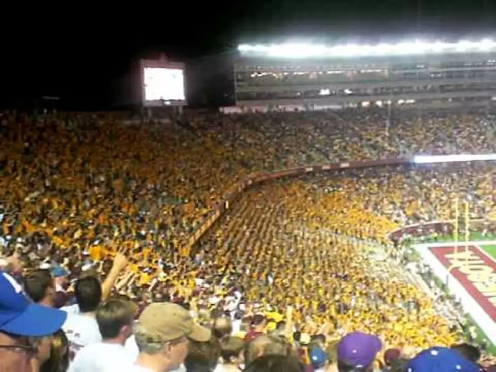 What Do Gopher Fans Chant After the Score a Touchdown?