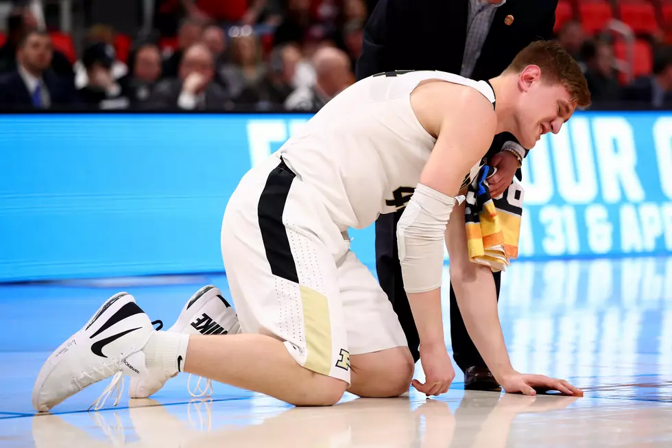 Purdue Coach Doesn’t Believe Haas Will Play Even with Brace