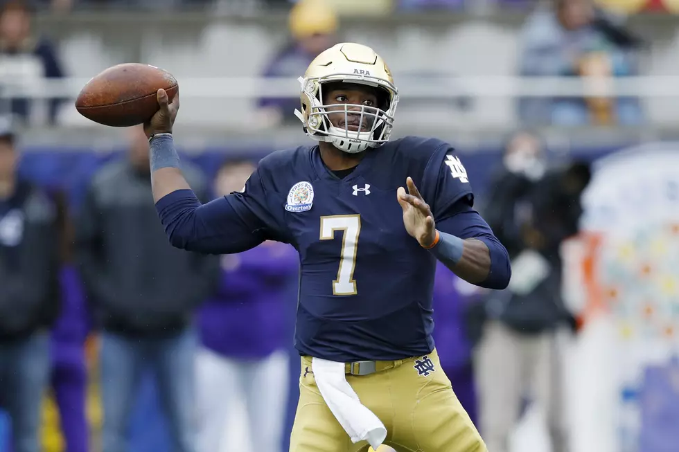 Notre Dame Fighting Irish QB Brandon Wimbush Will Start Against No. 14 Michigan Wolverines