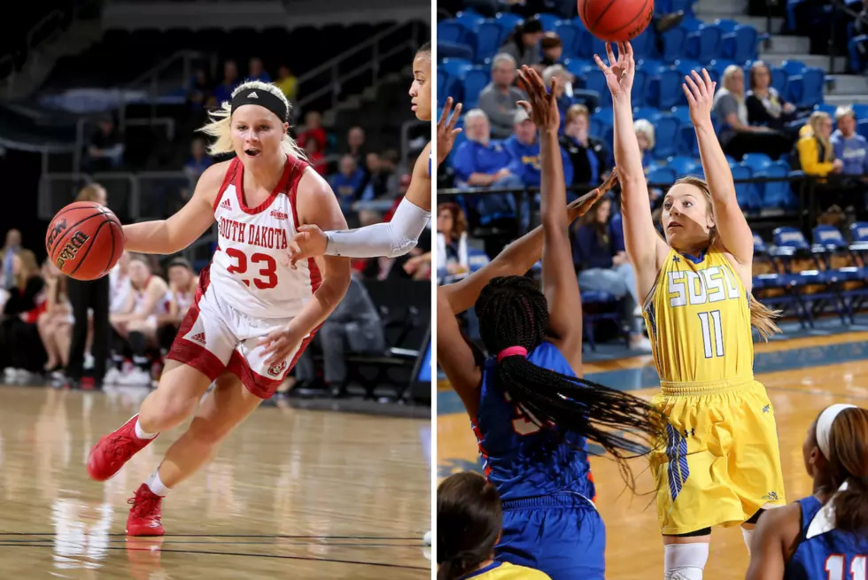 South Dakota, South Dakota State Stay in Top Four in Latest Mid-Major Women’s Basketball Poll
