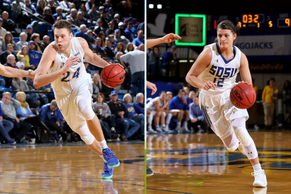 Jackrabbits Rule! South Dakota State’s Mike Daum, Macy Miller Repeat as Summit League Players of the Year