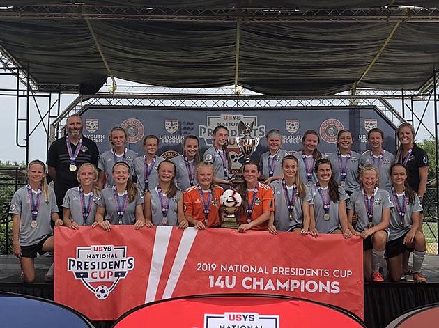Dakota Alliance Girls Soccer Team Wins 14U Presidents Cup National Title