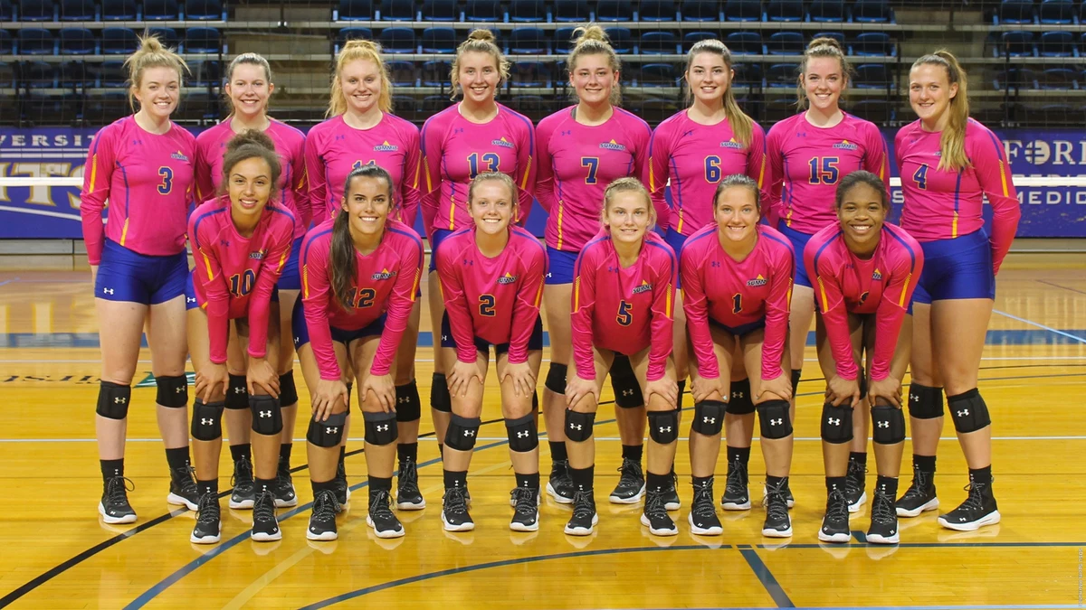 SDSU Volleyball Raises Over 1700 with Pink Match