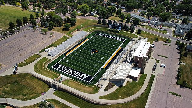 Augustana Releases Photos of New Turf on Football Field