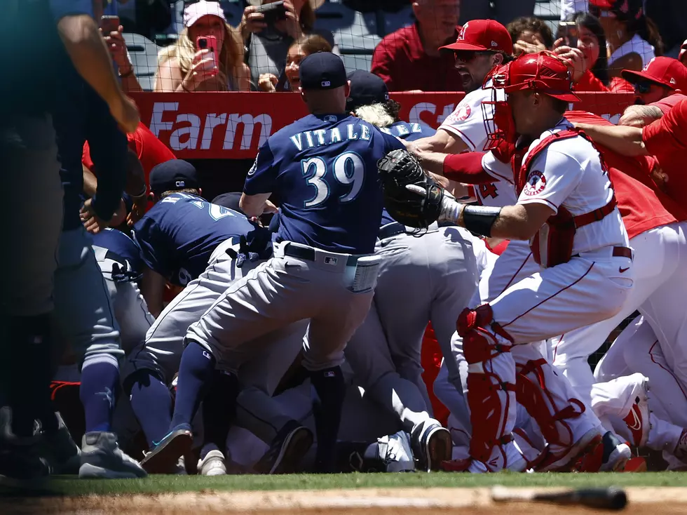 MLB Suspends 12 players, Coaches In Seattle-Los Angeles Brawl