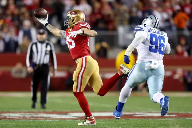 Watch as Iowa&#8217;s George Kittle Makes Insane Catch for 49ers