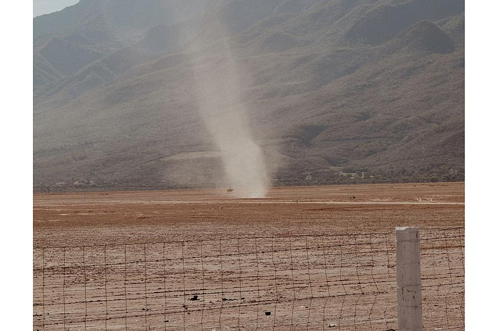 Terrifying Dust Devil Attacks Little League Catcher At Homeplate